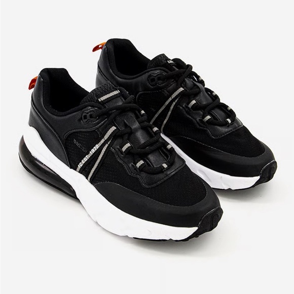 French Connection Shoes - French Connection Black and White Women's Sneakers
